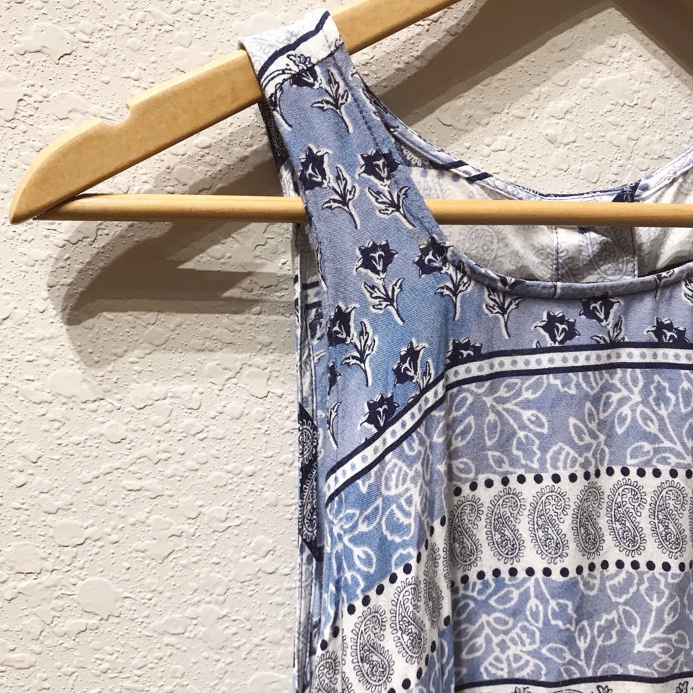 Printed midi dress